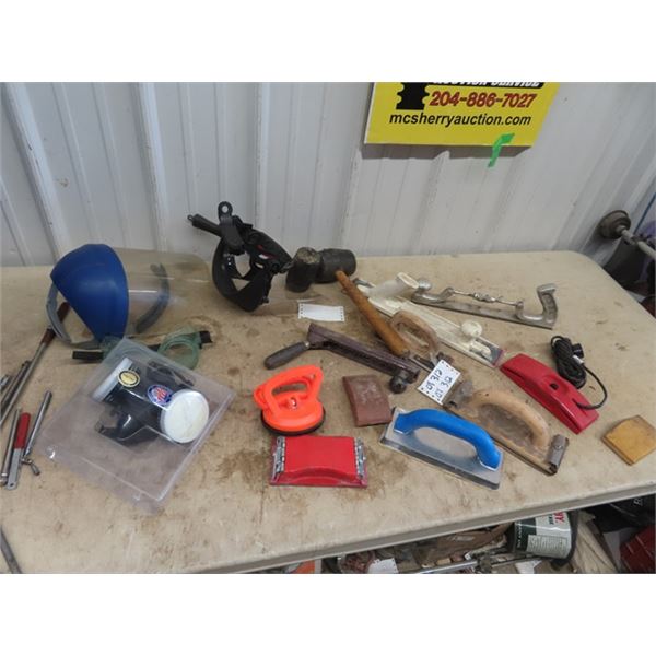 Hand Autobody Sanders, Respirator, Shields Plus More!