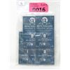 Image 1 : Five 1/4 Grain .999 Fine Platinum Bars