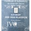 Image 2 : Five 1/4 Grain .999 Fine Platinum Bars