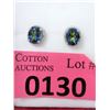 Image 1 : New Mystic Topaz & Diamond Earrings