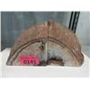 Image 1 : Large 3.8 KG Brown Brazilian Agate Bookend Set