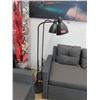 Image 1 : Pair of Black Goose Neck Floor Lamps