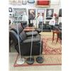 Image 1 : 3 Silver Goose Neck Floor Lamps