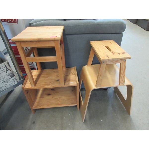 4 Small Pieces of Pine Furniture