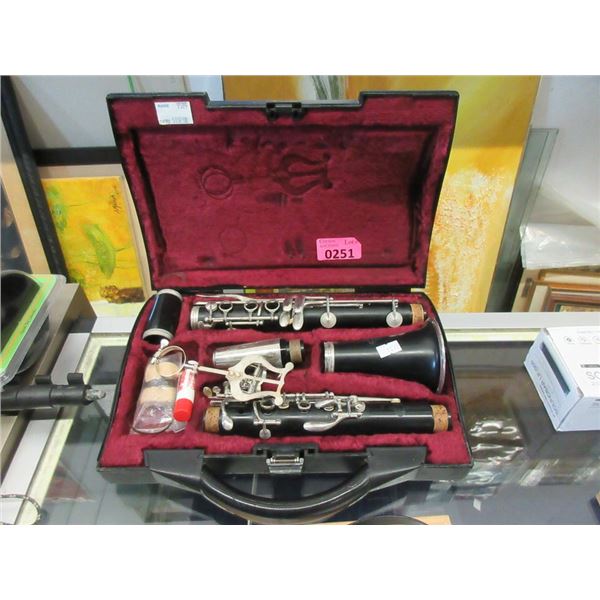 Clarinet in Fitted Case