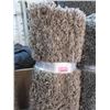 Image 1 : 5' x 7' Brown Shag Area Carpet - Store Return