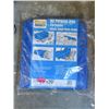 Image 1 : New 20' x 20' All Purpose Blue Tarp