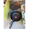 Image 1 : 4 Cast Iron Pans