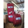 Image 1 : New Ricardo Red 3 Piece Light Weight Luggage Set