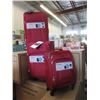 Image 1 : New Ricardo Red 3 Piece Light Weight Luggage Set