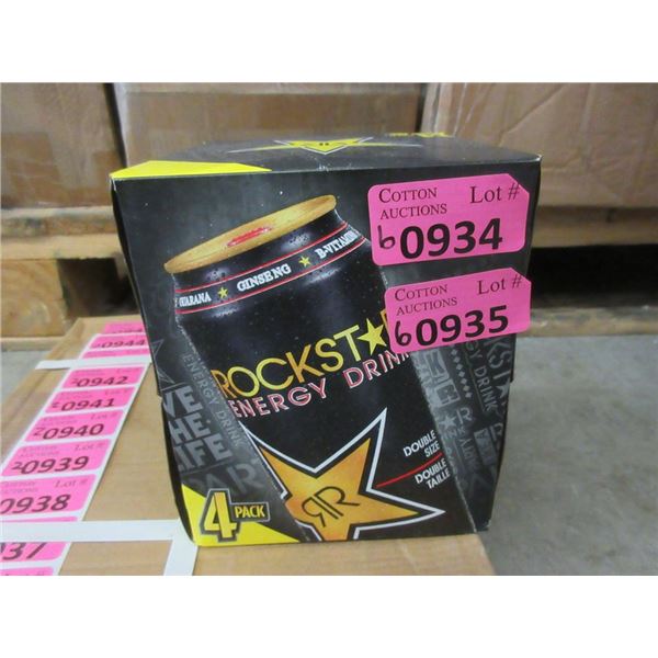 6 x 4 Packs of 473ml Rockstar Energy Drink