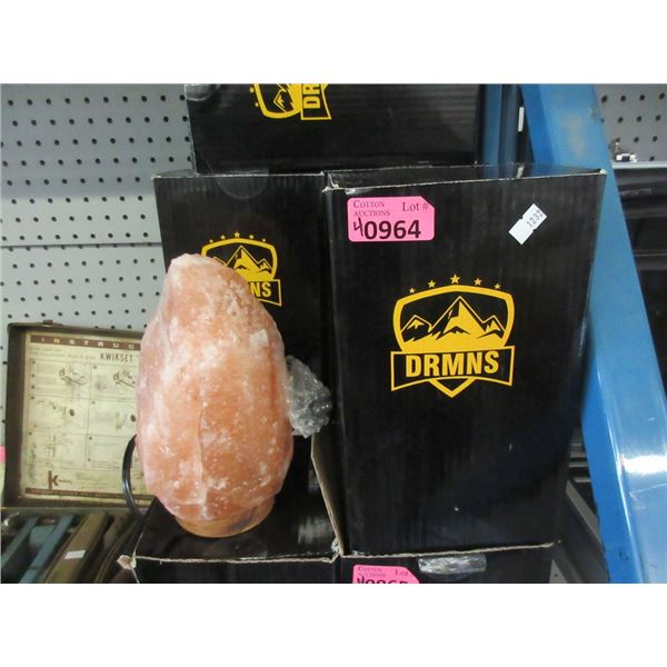 4 New DRMNS Himalayan Salt Lamps