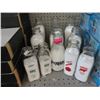 Image 1 : 11 Assorted Glass Milk Bottles