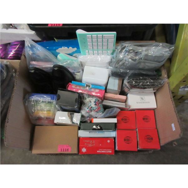 Box of Household Goods, Clothing  and Electronics
