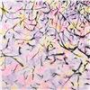 Image 2 : Tom Pergola, "Many Thoughts" Original Acrylic and Ink Painting on Canvas (58" x 58"), Hand Signed wi