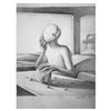 Image 1 : Mark Kostabi "The Weight of the World" Hand Signed Original Artwork with COA.