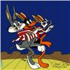 Image 2 : Chuck Jones "Bugs And Daffy: Curtain Call" Hand Signed, Hand Painted Limited Edition Sericel.