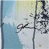 Image 2 : Gail Rodgers, "Leonardo's Horse" Hand Signed Original Hand Pulled Silkscreen Mixed Media on Canvas w