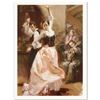 Image 1 : Pino (1931-2010), "Dancing In Barcelona" Limited Edition on Canvas, Numbered and Hand Signed with Ce