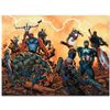 Image 1 : Marvel Comics "Ultimate Comics: Avengers #1" Numbered Limited Edition Giclee on Canvas by Carlos Pac