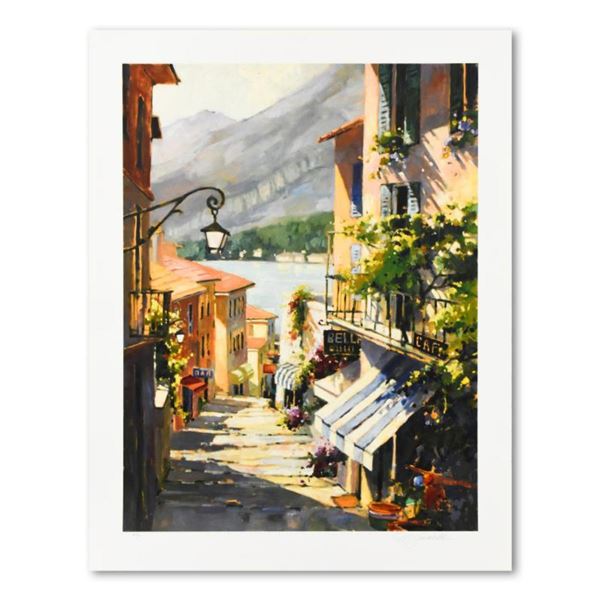 Marilyn Simandle, "Cafe Bella" Limited Edition, Numbered and Hand Signed with Letter of Authenticity