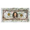 Image 1 : Steve Kaufman (1960-2010) "Kaufman $100" Hand Signed Limited Edition Hand Pulled silkscreen Mixed Me