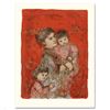 Image 1 : "Lorelei and Children" Limited Edition Lithograph by Edna Hibel (1917-2014), Numbered and Hand Signe