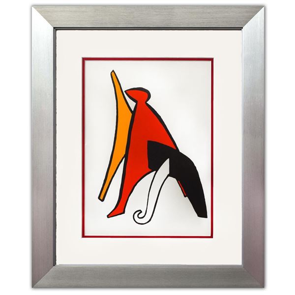 Alexander Calder- Lithograph  DLM141 - Sabot et bonnet phrygien 