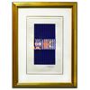 Image 1 : Yaacov Agam- Original Silkscreen on parchment Paper "Untitled"