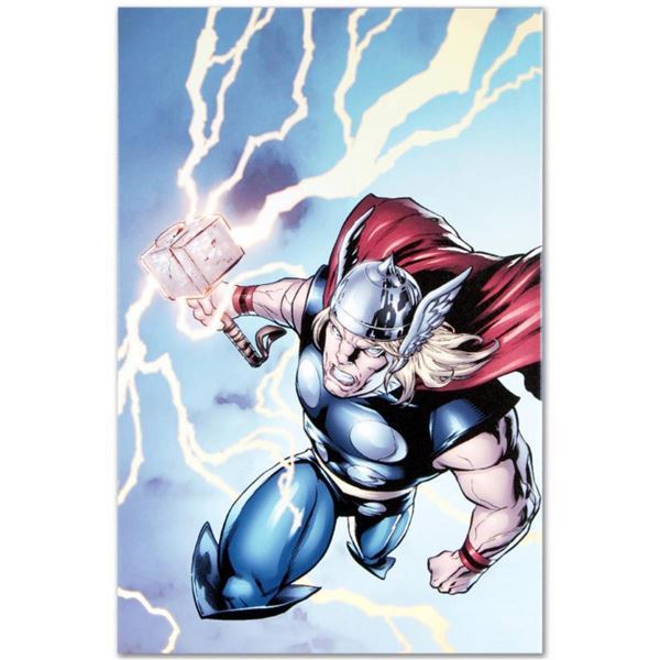 Marvel Comics "Marvel Adventures: Super Heroes #7" Numbered Limited Edition Giclee on Canvas by Salv