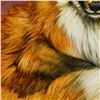 Image 2 : Martin Katon, "Red Fox Pup and Feather" Original Oil Painting on Canvas, Hand Signed with Letter of 