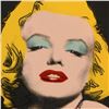 Image 2 : Steve Kaufman (1960-2010) "Marilyn Seduction" One-of-a-Kind Mixed Media on Canvas, Hand Signed Inver
