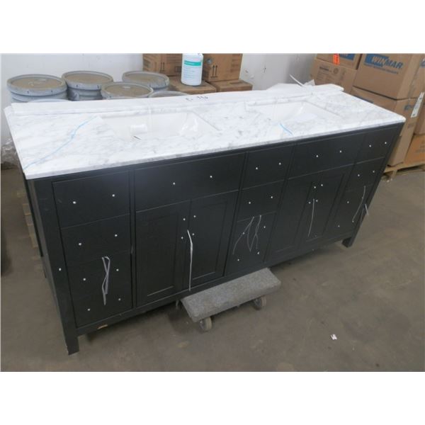 Duel Sink Bathroom Vanity