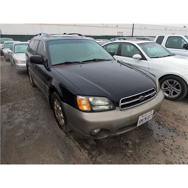 Subaru outback 2001 седан