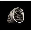 Image 3 : 14KT White Gold 1.62 ctw Diamond Ring