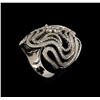 Image 4 : 14KT White Gold 1.62 ctw Diamond Ring