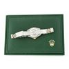 Image 9 : Rolex Ladies 2 Tone MOP Ruby & Pyramid Diamond Datejust Wriswatch With Rolex Box