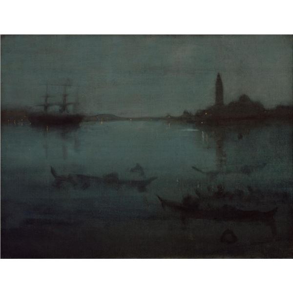 Whistler - Nocturne in Blue and Silver - The Lagoon