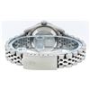 Image 7 : Rolex Ladies Stainless Steel Quickset Sky Blue Diamond Lugs Jubilee Datejust Wri