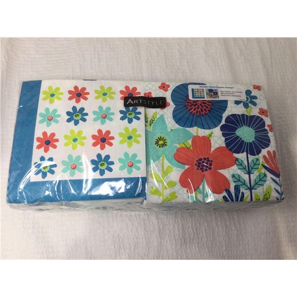 ArtStyle  Double Sided Napkins (200 Napkins 33cm X 33cm)