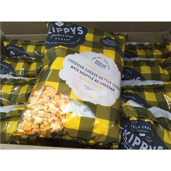 Skippys Cheddar Cheese Kettle Corn (Case Of 12)