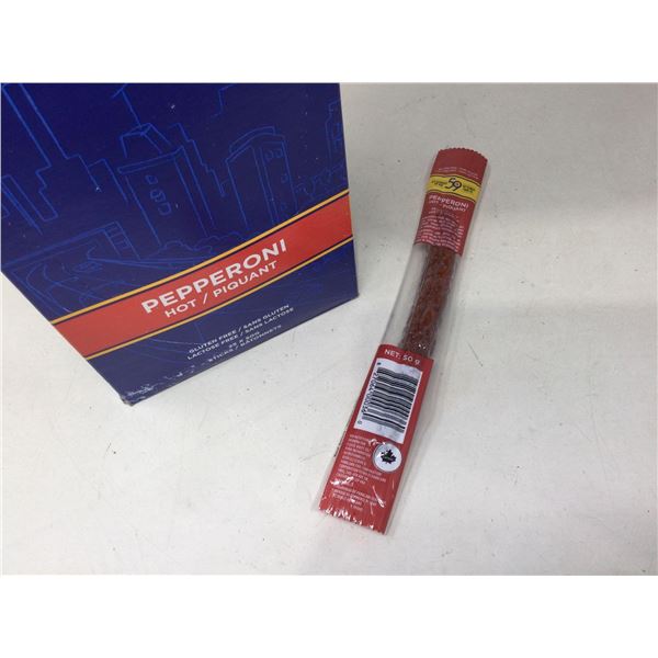 59th Street Food CO. Hot Pepperoni Sticks (25 X 50g)