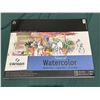 Image 1 : Canson Watercolor Canvas 12 Sheets (18" X 24")