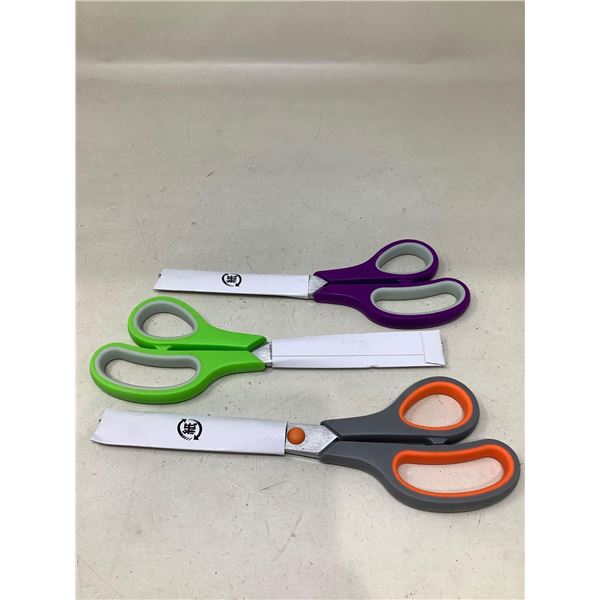 Multi Purpose Scissors Lot Of 3