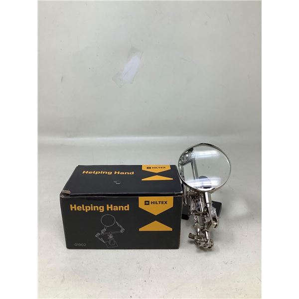 Hiltex Helping Hand Mounted Magnifying Glass