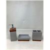 Image 1 : 3 Piece Concrete Bathroom Set