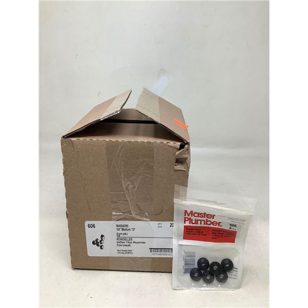 Master Plumber Beveiled Faucet Washers