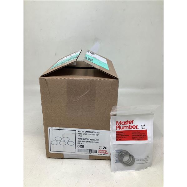 Master Plumber Fibre Gasket Replacement For Waltec 76100 Cartridge