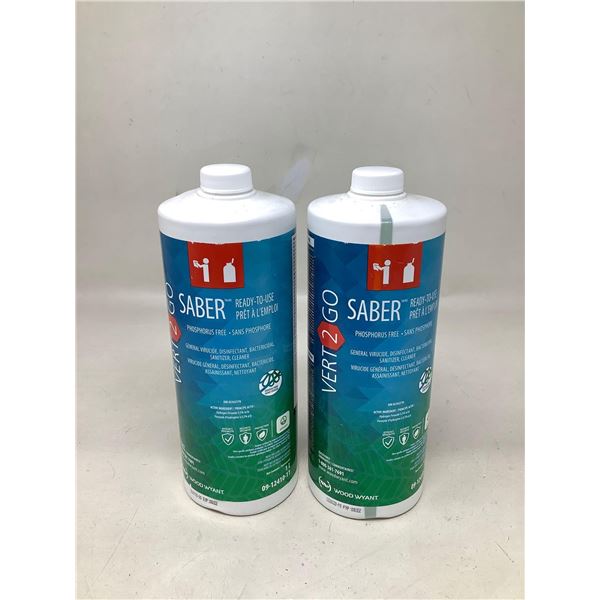 Vert 2 Go Saber General Disinfectant (Lot Of 2)