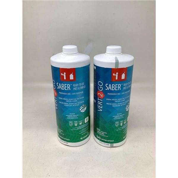 Vert 2 Go Saber General Disinfectant (Lot Of 2)